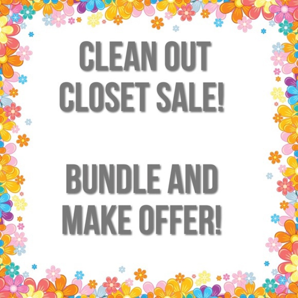Trying to clean out my closet! Help me out ❤️✨